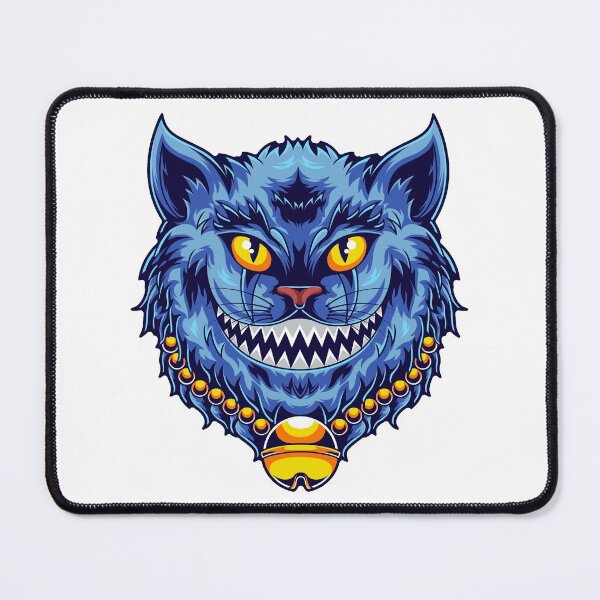 Item preview, Evil blue cat designed and sold by fulbag588.
