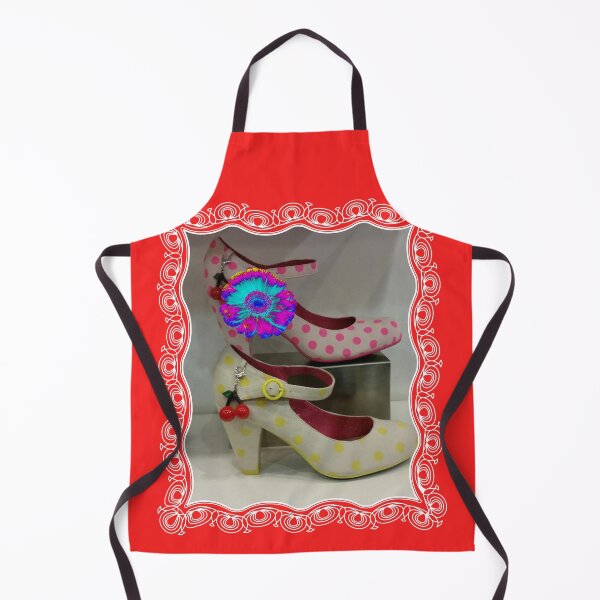 Item preview, Cool Retro Colors Dolly Shoes Pattern  / Retro 80’s Color Pattern / Retro Colors Nostalgia  designed and sold by haRexia.
