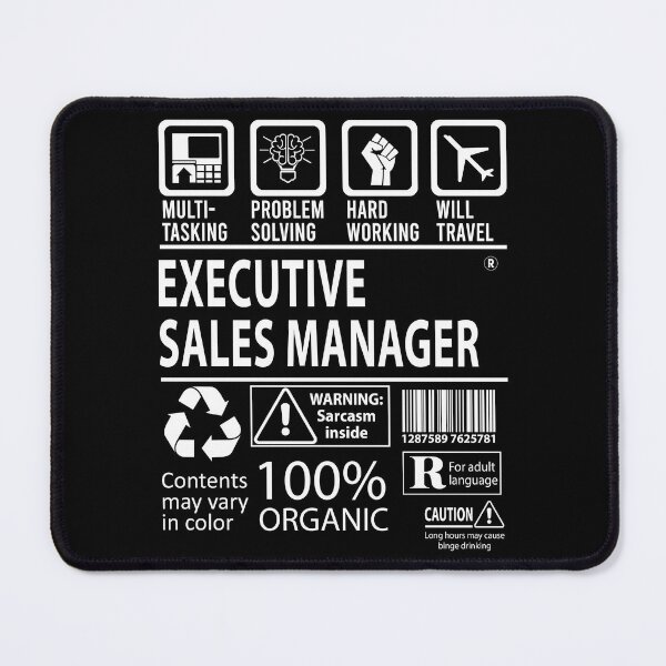 Item preview, Executive Sales Manager T Shirt - MultiTasking Certified Job Gift Item Tee designed and sold by andahanson.