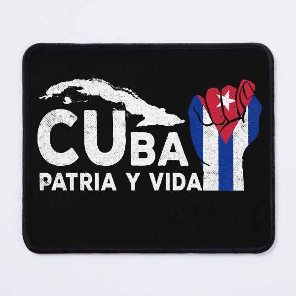 Item preview, Cubas Funny Flag-Patria-y-vida designed and sold by ChristopherMos5.