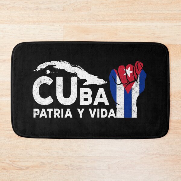 Item preview, Cubas Funny Flag-Patria-y-vida designed and sold by ChristopherMos5.