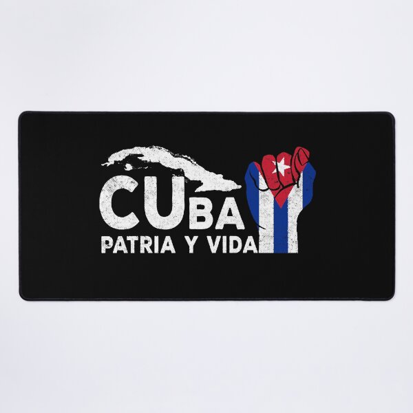 Item preview, Cubas Funny Flag-Patria-y-vida designed and sold by ChristopherMos5.