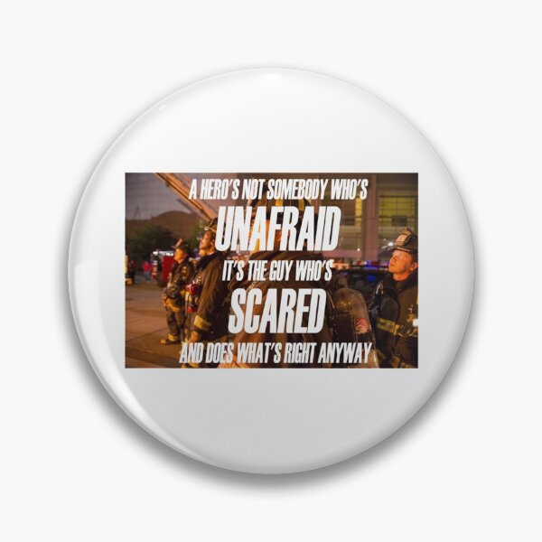 Item preview, Chicago Fire - Hero Quote designed and sold by JettBrockhouse.