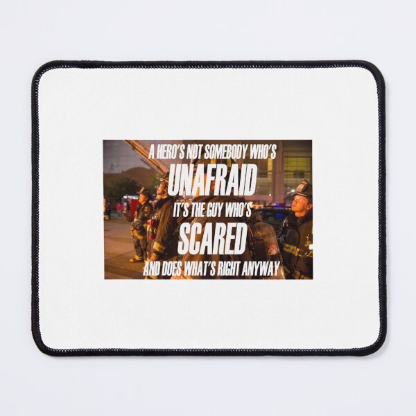 Item preview, Chicago Fire - Hero Quote designed and sold by JettBrockhouse.