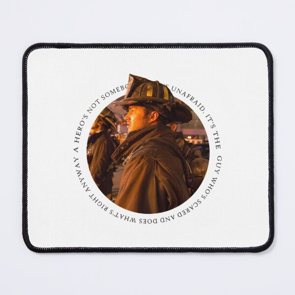 Item preview, Chicago Fire - Unafraid Quote designed and sold by JettBrockhouse.