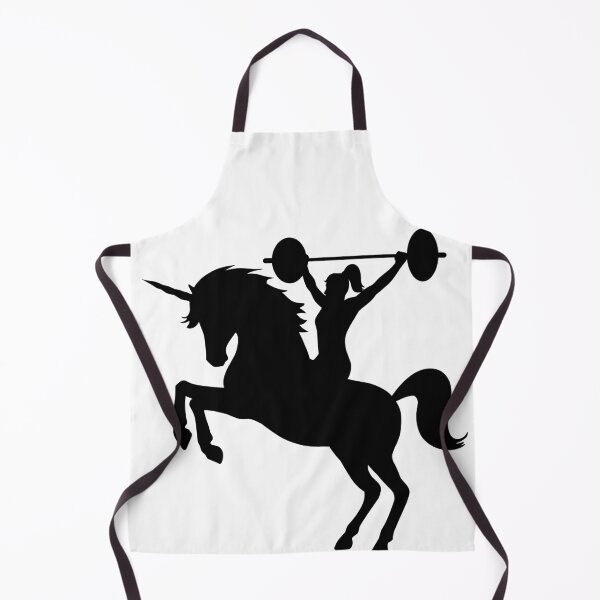 Item preview, Unicorn Barbell Weightlifting Girl designed and sold by Tim Addison.