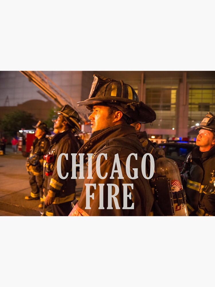 Chicago Fire Fighters Sticker For Sale By Jettbrockhouse Redbubble