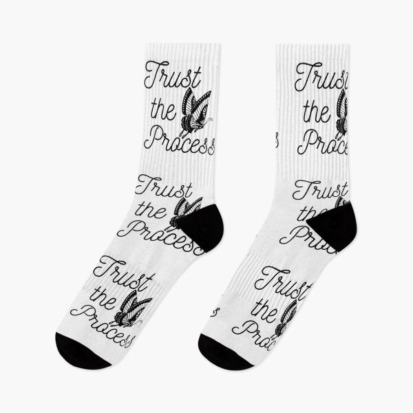 Item preview, Trust the Process with Black and White Butterfly designed and sold by SMillustrations.