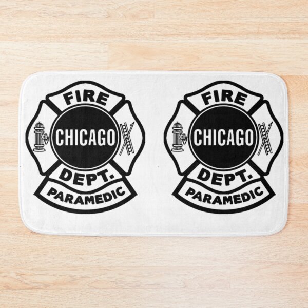 Item preview, Chicago Fire Paramedic Black Logo designed and sold by JettBrockhouse.