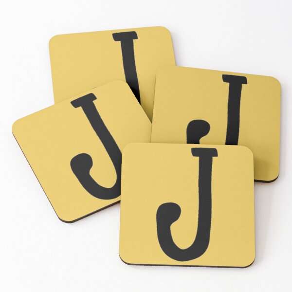 Item preview, J Letter (Monogram 2)   designed and sold by IconScapes.