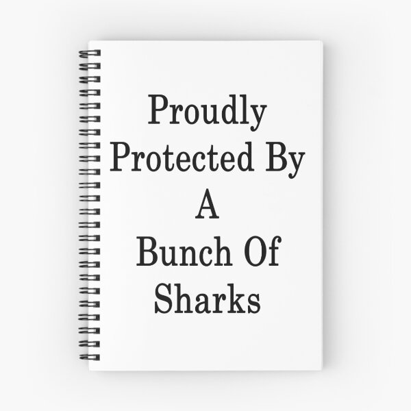Item preview, Proudly Protected By A Bunch Of Sharks  designed and sold by supernova23.