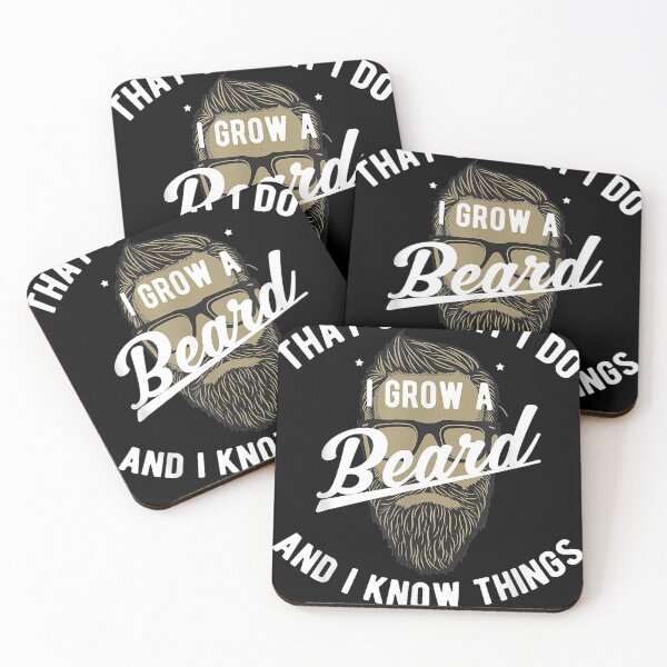 Item preview, That's What I Do I Grow A Beard And I Know Things designed and sold by CynthiaRathbone.