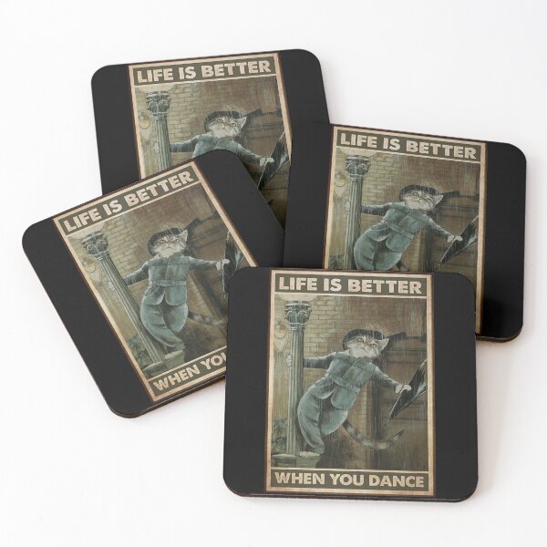 Item preview, Cat Life Is Better When You Dance  designed and sold by SimonsonNuala.