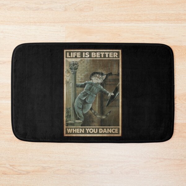 Item preview, Cat Life Is Better When You Dance  designed and sold by SimonsonNuala.