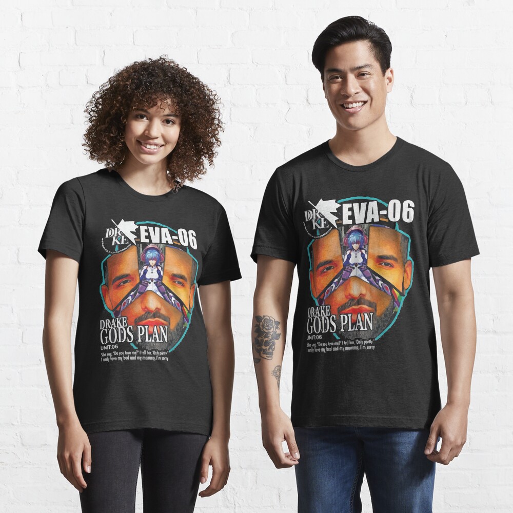"drake evangelion yes i like drake x men 2021 Essential TShirt" T