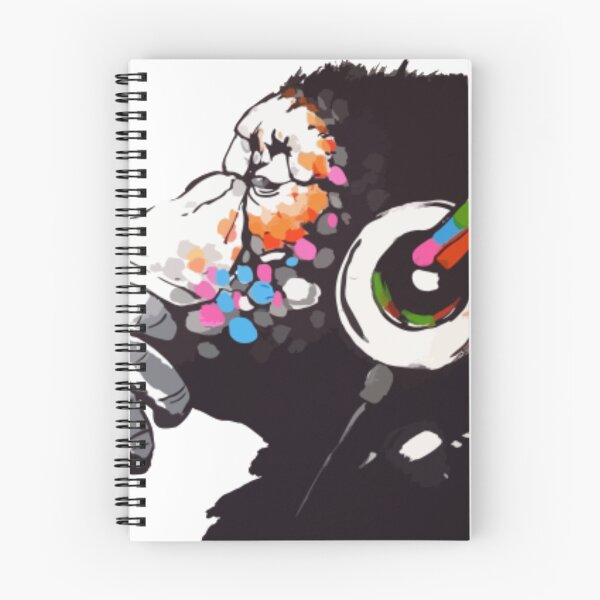 Item preview, BANKSY DJ Monkey Thinker designed and sold by BraidenRivers.