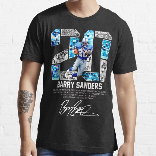 Barry Sanders Tshirt 