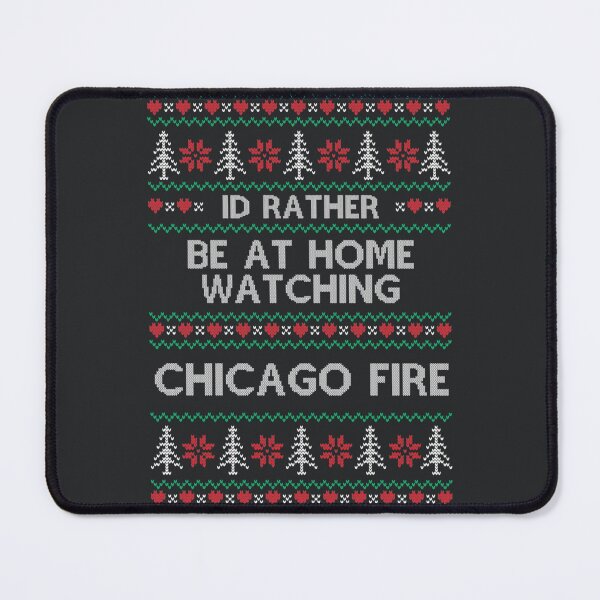 Item preview, Chicago Fire Ugly Christmas Sweater Premium designed and sold by JettBrockhouse.