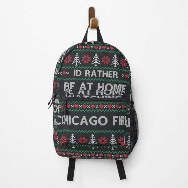 Item preview, Chicago Fire Ugly Christmas Sweater Premium designed and sold by JettBrockhouse.