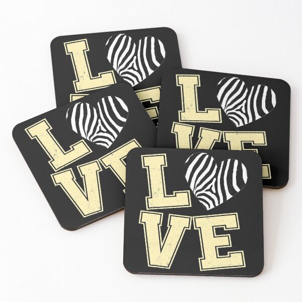 Item preview, Vintage Love Zebra Hearts Cute Animals Lover Valentines 3 designed and sold by SeanDoke.
