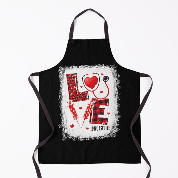 Item preview, Womens LOVE Valentine Day Nurse Leopard Print Plaid Heart Nurselife designed and sold by GonzaloBugarin.