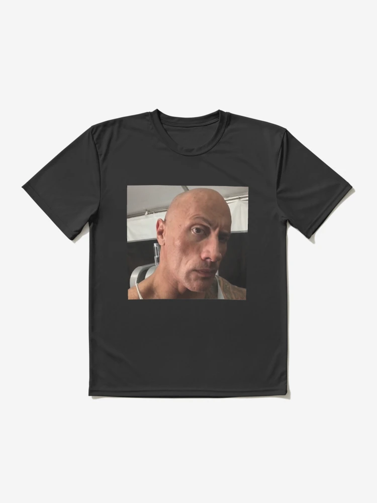 New The Rock Eyebrow Raise Face Meme T-Shirt new edition t shirt