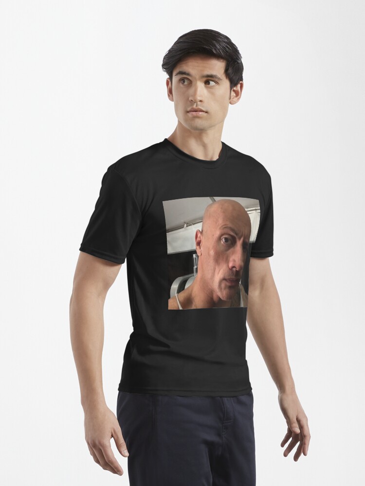 Dwayne The Rock Johnson eyebrow raise meme Essential T-Shirt for Sale by  NoelTucker