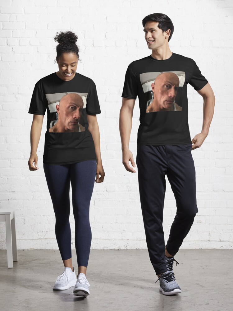 Dwayne The Rock Johnson eyebrow raise meme Classic T-Shirt | Essential  T-Shirt