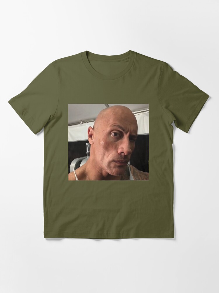 The Rock Eyebrow Raise Face Christmas Meme shirt