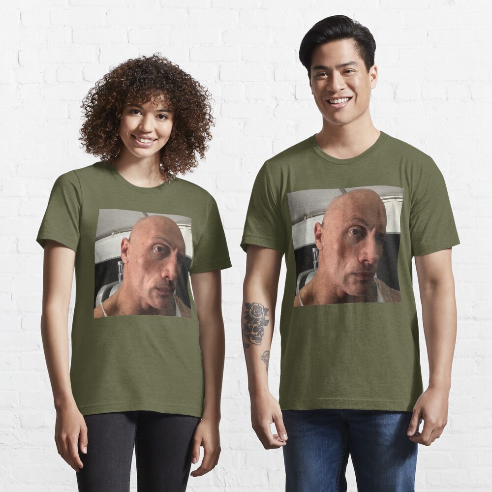 The Rock Eyebrow Raise Face Christmas Meme Unisex T-Shirt - Teeruto