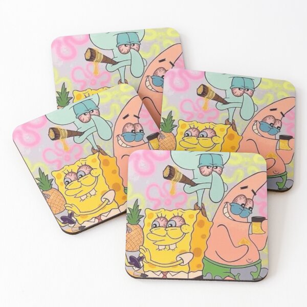 Item preview, spongebob squidward and patrick high designed and sold by LYNNEAPUGH.