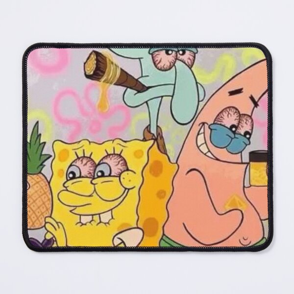 Item preview, spongebob squidward and patrick high designed and sold by LYNNEAPUGH.
