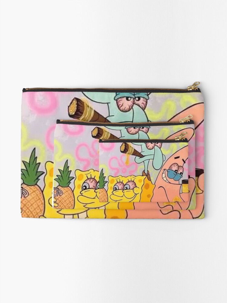 spongebob squidward and patrick high Poster