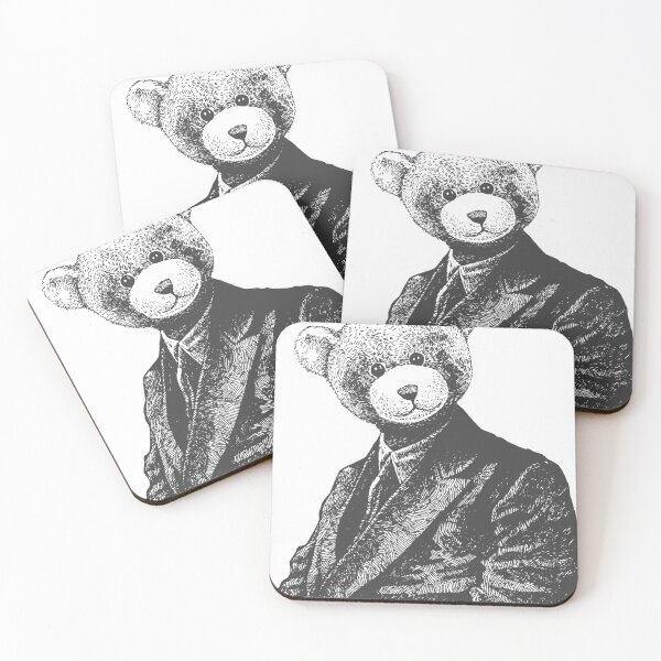 Item preview, business bear designed and sold by aciddes.
