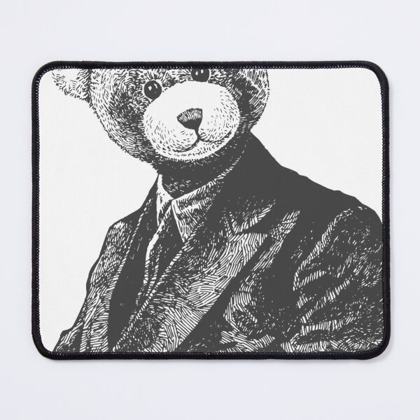 Item preview, business bear designed and sold by aciddes.