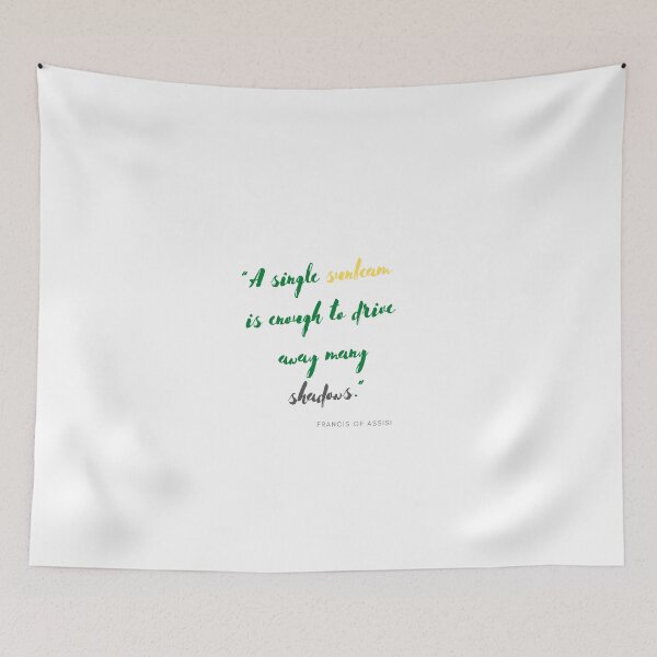 Item preview, A single sunbeam is enough to drive away many shadows. designed and sold by storeAN.