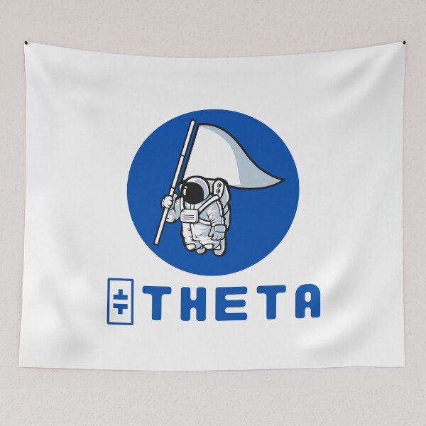 Item preview, Theta crypto Coin designed and sold by MoohAs.