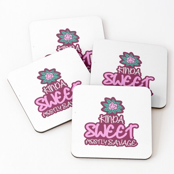 Item preview, Kinda Sweet Mostly Savage: thanksgiving, wedding, event, funny, graphic, flower, jasmine flower,nature. designed and sold by comeonyassine21.