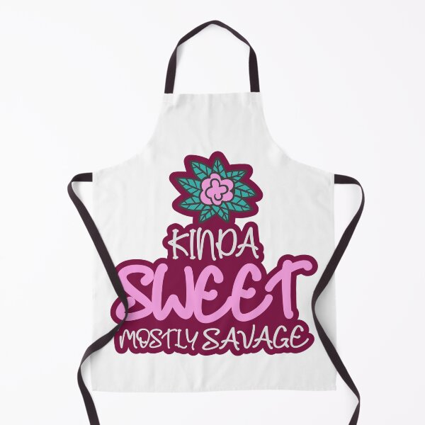 Item preview, Kinda Sweet Mostly Savage: thanksgiving, wedding, event, funny, graphic, flower, jasmine flower,nature. designed and sold by comeonyassine21.