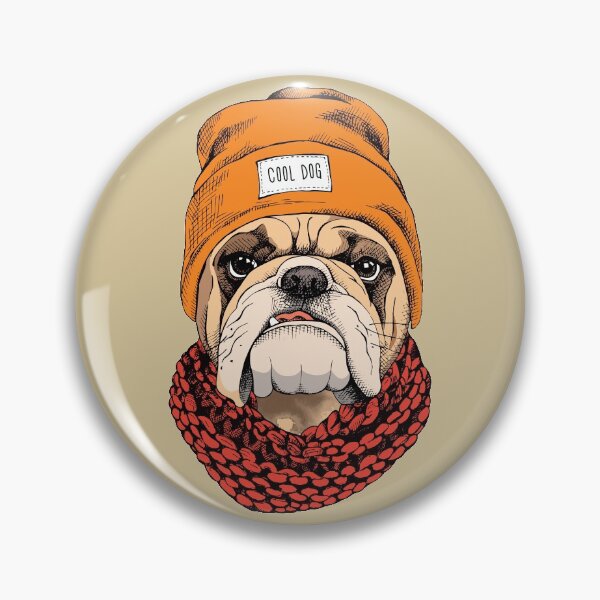 Artikelvorschau, Cooler Bulldogge in Touque entworfen und verkauft von PaperDecorator.