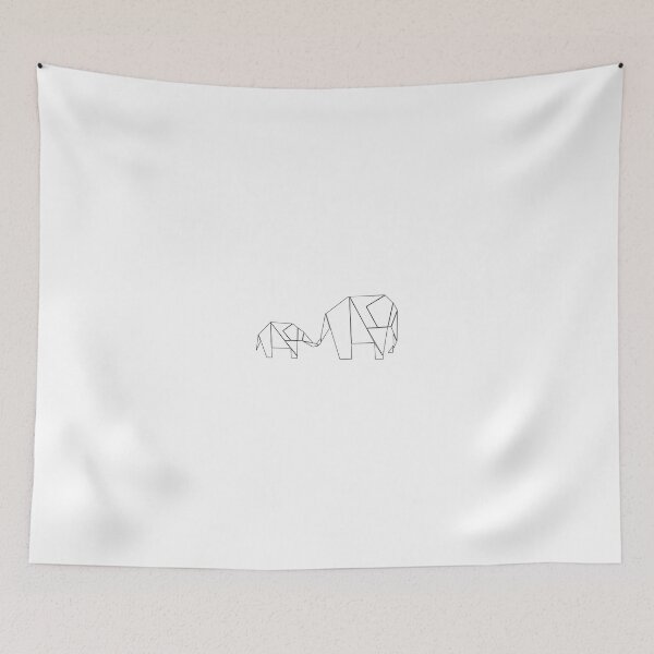 Item preview, Geometric Elephant 2 designed and sold by jordansaufley.
