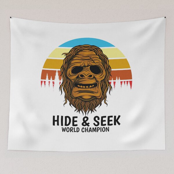 Item preview, Bigfoot Hide & Seek World Champion designed and sold by Potobuk.