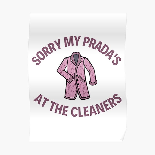 "Sorry My Prada's At The Cleaners - Andrew Garfield Quotes" Poster by