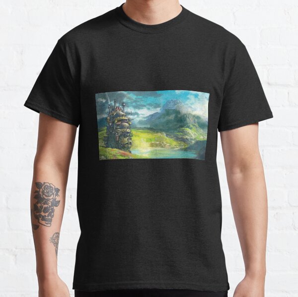 Howl’s Moving Castle 4k HD Classic T-Shirt