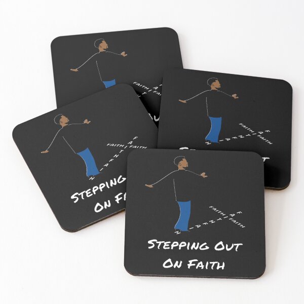 Item preview, Stepping Out On Faith African American Man - on faith letters designed and sold by allmarkmade.