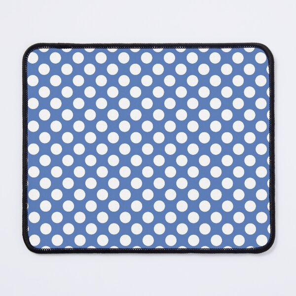 Item preview, DP270-13 Bold Polka Dots Pattern in Blue designed and sold by DuckyRubin.
