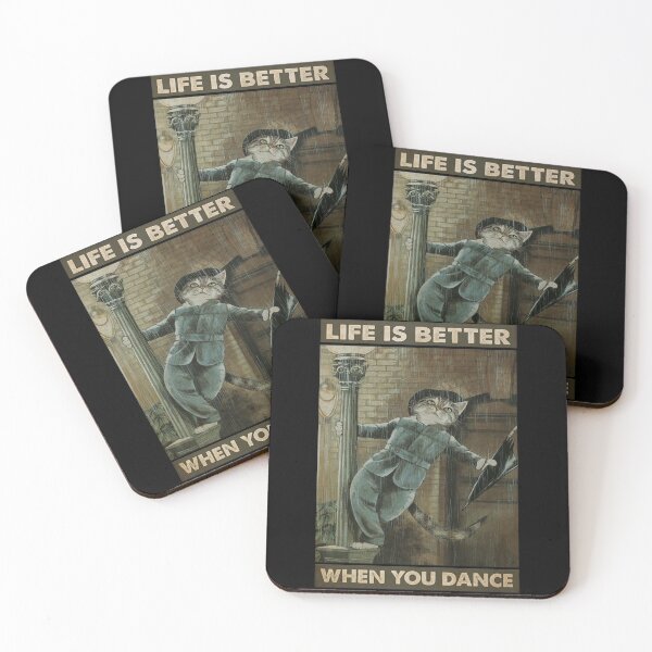 Item preview, Cat Life Is Better When You Dance  designed and sold by SimonsonNuala.