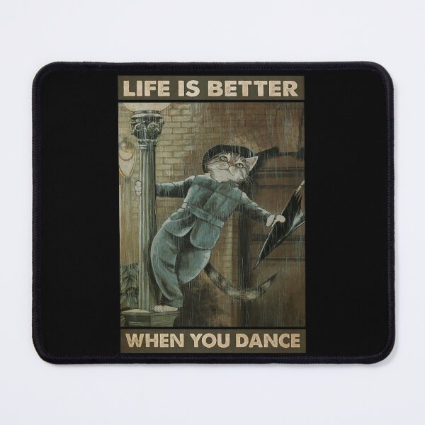 Item preview, Cat Life Is Better When You Dance designed and sold by SimonsonNuala.