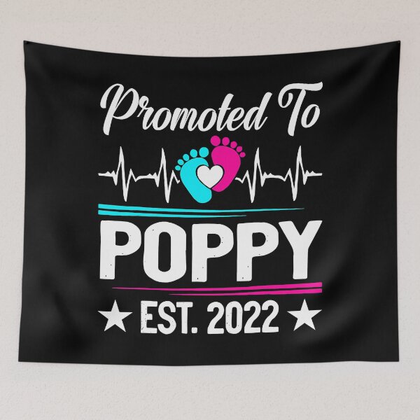 Item preview, Vintage Promoted To Poppy EST 2022 New Poppy designed and sold by SARAHKUHNS.