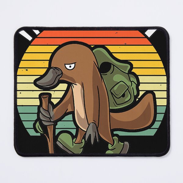 Item preview, Duck-BIlled Platypus I'm Not Lost Im Exploring Design Hiking Premium designed and sold by kaylasayers.